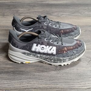 Hoka One One Speedgoat 5 Women's 9.5B Slate Grey Camo Trail Running Shoes